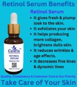 Cosfix Retinol Serum (Retinol 1%) 30ml - Image 2